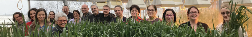 Team Saatzucht Donau: from left to right: Marion Marn, Monika Opalo, Bernadette Pachler, Miriam Kronawetter, Franziska Löschenberger, Josef Draxler, Daniela Schmid, Herbert Hetzendorfer, Naim Azrak, Thomas Unger, Ervin Szegfü, Mirjana Mihajlovic, Dana Itric, Doris Bauer, Sabine Kern, Monika Nemetova